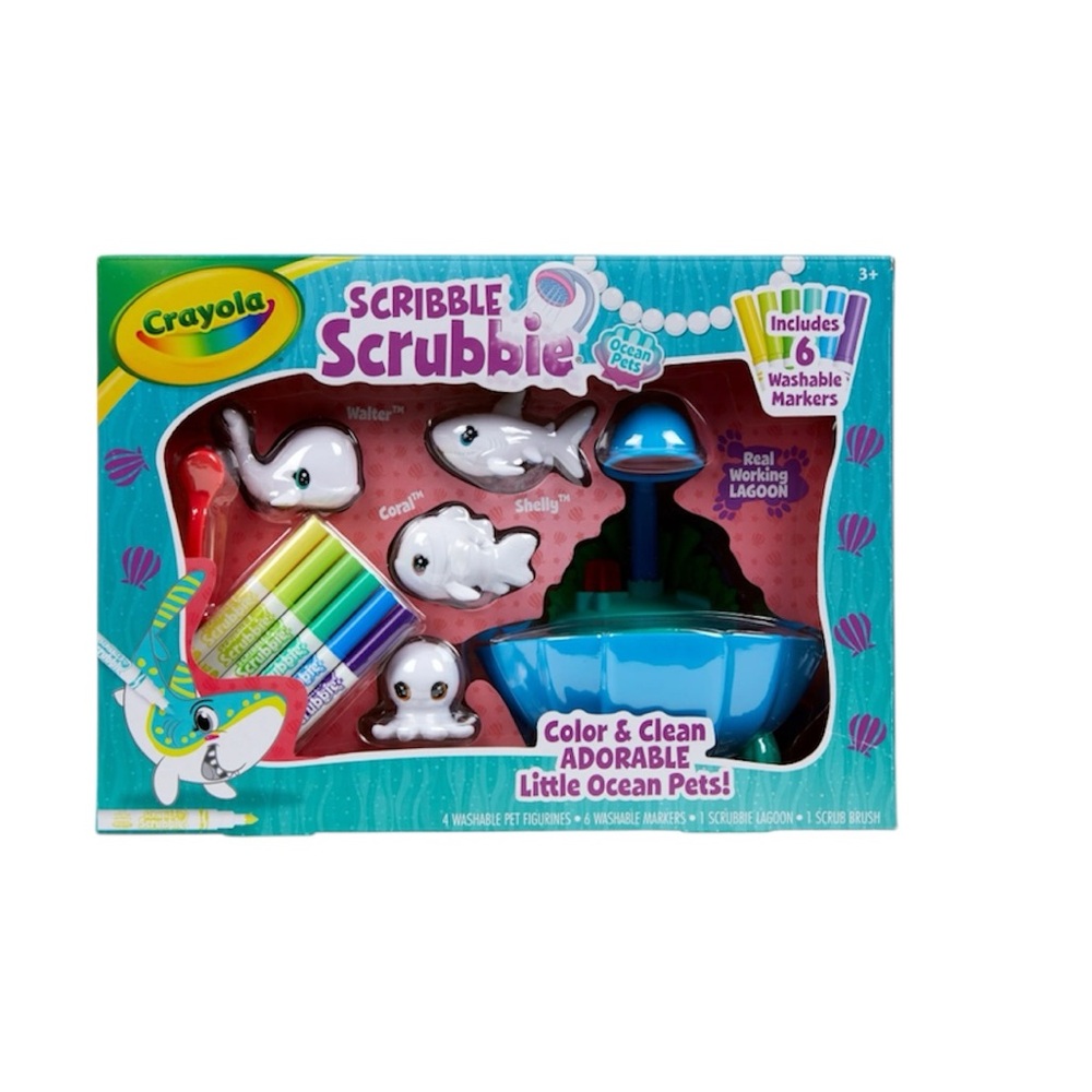 Crayola Scribble Scrubbie Ocean Adventure Set